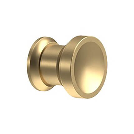 Deltana CHAL10 Chalice Cabinet Knob, Solid Brass, 1" Diameter, .90" Height