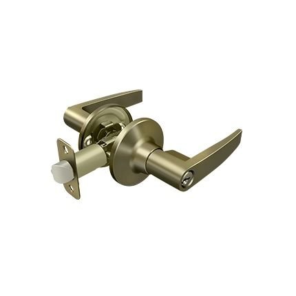 Deltana Morant Door Lever, Residential Settings, Kwikset Compatible