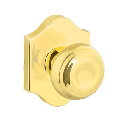 Yale Expressions Everly Rosette with Lewiston Knob Polished Brass (US3) Finished
