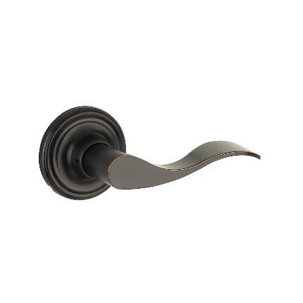 Yale Expressions Maguire Rosette with Brunswick Lever, Passage, Oil Rubbed Bronze (US10B) Finished