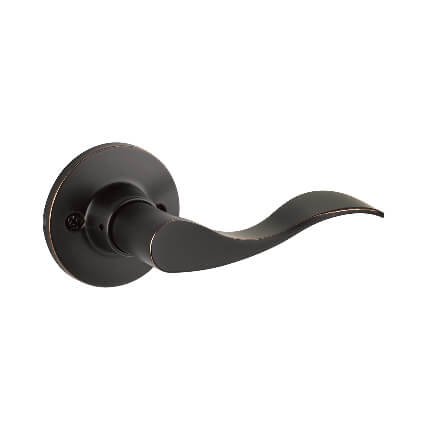 Yale Expressions Owen Rosette with Brunswick Lever. Passage, Oil Rubbed Bronze (US10B) Finished