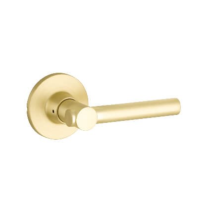 Yale Expressions Owen Rosette with Holden Lever, Passage, Satin Brass (US4) Finshed
