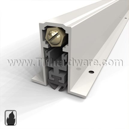 TMH Automatic Door Bottom, Mortised with Neoprene Seal, Regular Duty, .75" Drop