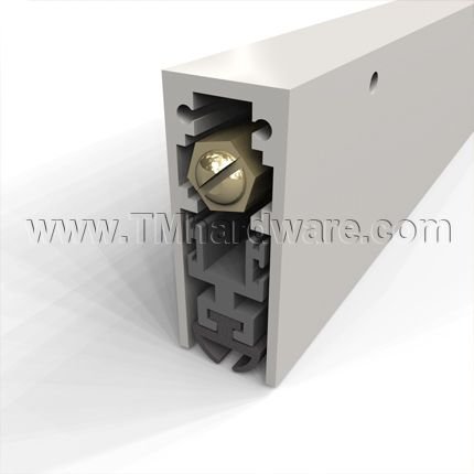 Zero #351, Automatic Door Bottom, Surface Mounted Casing with Neoprene Seal, .75" Drop
