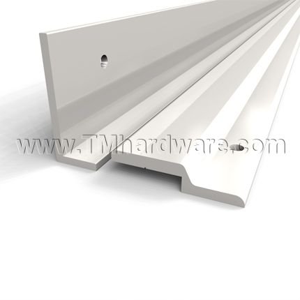 Security Seal, Interlocking Aluminum with Neoprene Interior for Header and Lock Side