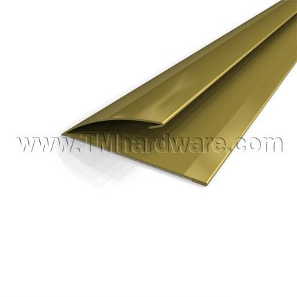 Zero #118B, 119B, 119WB Metal Weatherstrip, Adhesive Bronze Cushion Spring
