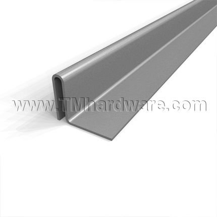Metal Weatherstrip, Interlocking, for Wooden Jambs, Sill, Head, Single Flange