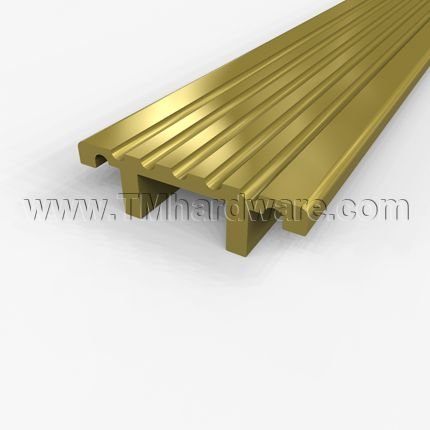 Zero #1682B Carpet Divider, 1.75" Bronze, .5" Height