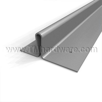 Metal Weatherstrip, Interlocking, Wooden Frames, Double Flange