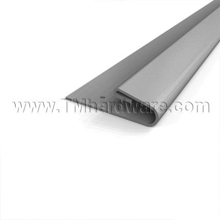 #2 Metal Weatherstrip, Interlocking Hemmed Hook, Bronze or Zinc