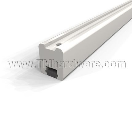 Zero #38 Meeting Stile, Aluminum with Solid Neoprene Insert, Mortised