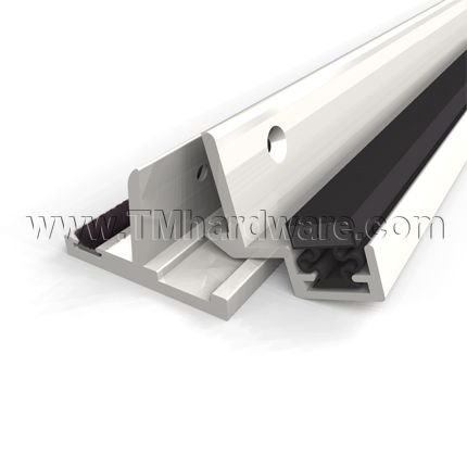Meeting Stile, Security Set For Metal Doors, Magnet and Pile Seal