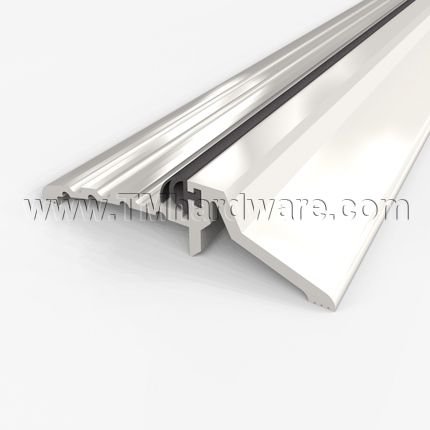 Zero #563 Rabbeted Threshold, 3.5" Aluminum with Neoprene Gasket, .875" H