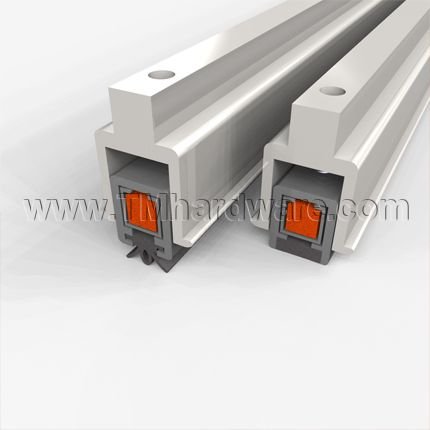 Zero #56FS-557FS Aluminum Meeting Stile, Mortised, With INTUMET and Silicone