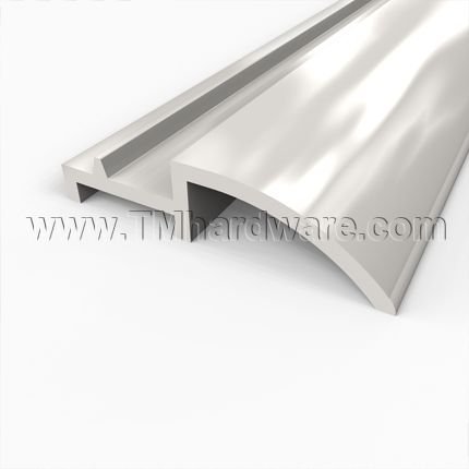 Zero #68 Custom Threshold, End Piece Component, Aluminum or Bronze, 1.25" Width, .5" Height