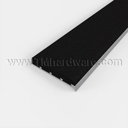 Wooster Spectra WP2JT, WP3JT Anti-Slip Nosing, For Wooden or Sloped Riser Steel Pan Stairs, 3.0625" Depth
