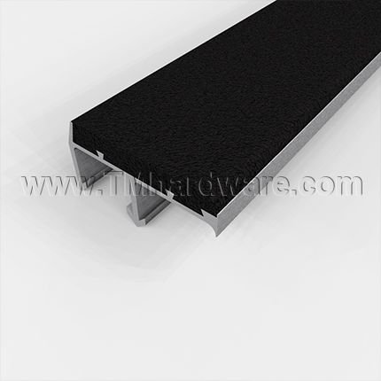 Wooster Spectra WP2J, WP3J, WP4J No-Slip Nosing, Sure Hold Anchors For Sloped Riser Steel Pan Stairs, 2" - 4" Depth