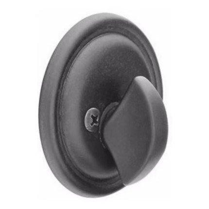 Emtek 8556 Tuscany Bronze Single-Sided Deadbolt, Flat Black Bronze (FB)