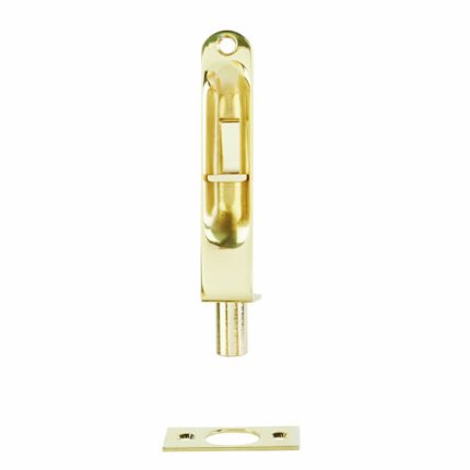 Emtek 8506 Door Flush Bolts in Polished Brass Finish (US3)