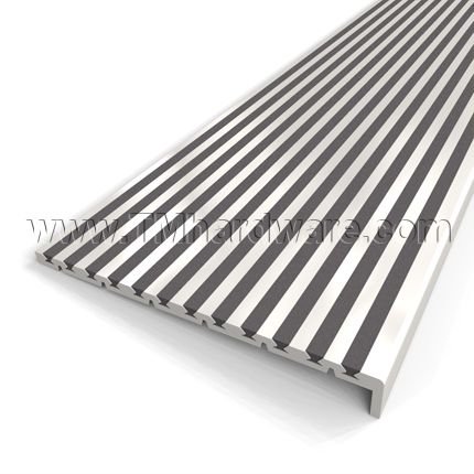 Zero #2676 Traction Tread™ Non-Slip Stair Nosing, 6" Depth, .5" Riser