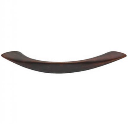 Hafele Showcase Collection Cabinet Pull, Zinc, 5" - 6.3"