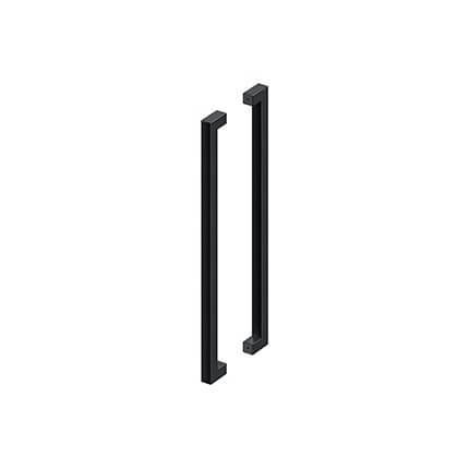 Deltana Contemporary Pull SSPBB3615, Back to Back Set, Stainless Steel, For 1-3/8" to 3" Doors