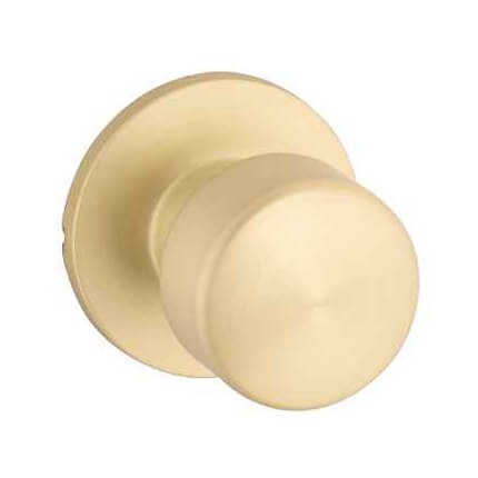 Yale Expressions Owen Rosette With Dylan Knob  Satin Brass (US4)  Finished