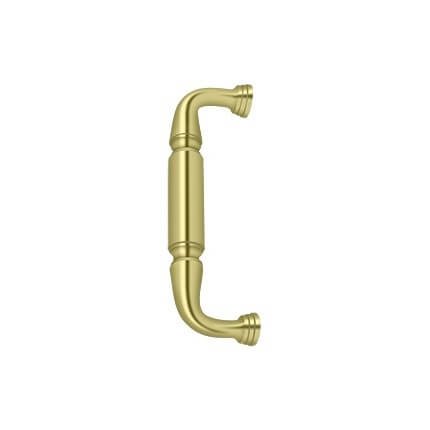 Deltana Door Pull DP2574, Without Rosettes, Solid Brass