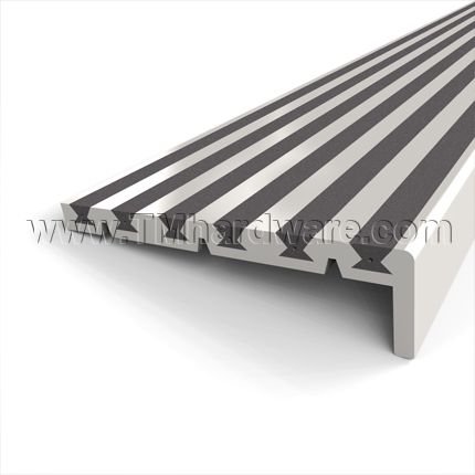 Zero #2673 Traction Tread™ Non-Slip Stair Nosing, 3" Depth, .5" Riser