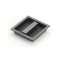 Modo Square Recessed Pull - Gun Metal