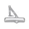 Norton 1700, Door Closer, Surface Closer, No Hold Open, Aluminum Painted Finish