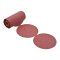 Hafele Premier Red Abrasive Disc, PSA 5", Aluminum Oxide, Tabbed, No Holes, Grit 100, Pack of 100