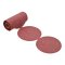Hafele Premier Red Abrasive Disc, Hook-N-Loop 5", Aluminum Oxide, No Holes, Grit 100, Pack of 100