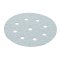 Hafele Abrasive Disc, Hook-N-Loop, 5", Silicone Carbide, 9 Holes, Grit 120, Pack of 100