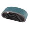 Hafele Portable Belt, Resin Cloth Open, Zirconia Alumina, 4" × 24", Grit 120, Pack of 5