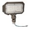 Topaz F-FL/30/xxK/KN/BZ-87 LED Low Power Flood Light with Knuckle Mount, 30W, 4000K CCT