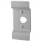 Accentra 217F Plate Trim, Nightlatch Cylinder, Exit Pull Plate. Less Cylinder, Aluminum Painted Finish