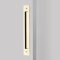 Emtek #220314 Brass Flush Door Pulls or Cabinet Handle - Modern Rectangular Polished Brass - Lifetime (US3) Finished