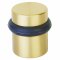 Emtek Cylinder Floor Bumpers with Screws Satin Brass (US4) Finished
