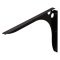 Hafele SpeedBrace Work Surface Bracket, Rigid, Centers, 305 mm x 38 mm x 203 mm (LxWxH), Black