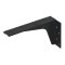 Hafele Work Surface Brackets, Rigid, 18" X 18" (457.2mm X 457.2mm), Steel, Black