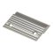 Hafele Z-Clips, 72" Width, 3/8" Lift-Off, Aluminum, Mill Finish, No Holes