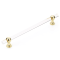 Lumiere Transitional Appliance Pull - Polished Brass