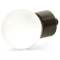 City Lights Globe Glass Knob - Oil Rubbed Bronze