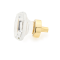 Stargaze Octagonal Cabinet Knob - Polished Brass