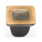 Schaub Vinci Square Cabinet Knob - Antique Bronze