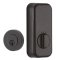 Emtek EM8423 Modern Disc Deadbolt, EMPowered Smart Lock, Single Cylinder, Oil Rubbed Bronze (US10B) Finish