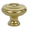 Emtek 86114 Waverly Knob- Polished Brass