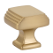 Emtek 86421 Art Deco Knob- Satin Brass