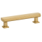 Emtek 86422 Art Deco Pull- Satin Brass